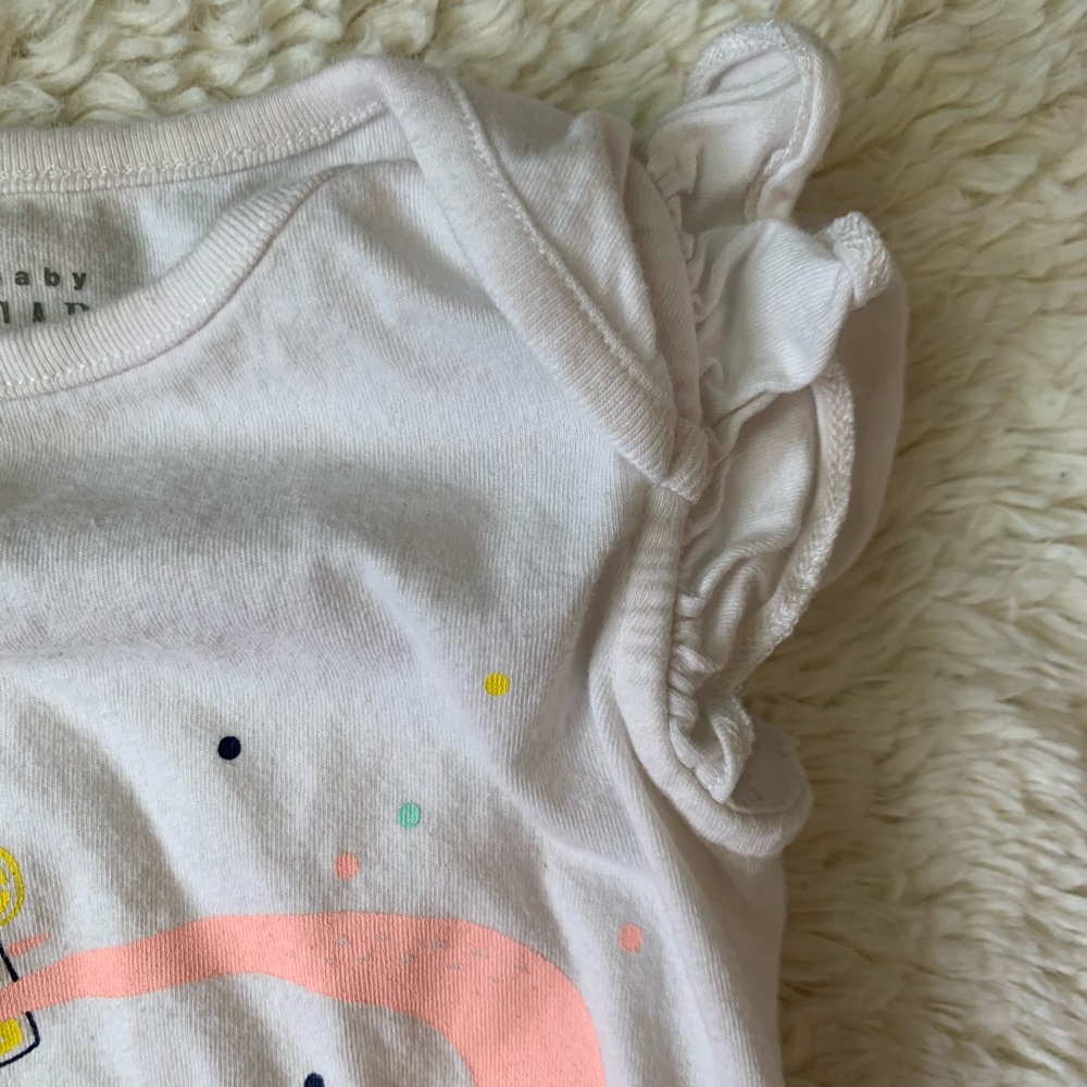 Baby Gap pink dinosaur outfit - Picture 4 of 10
